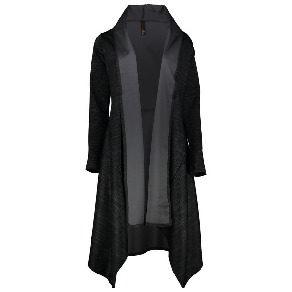 مانتو عبایی مشکی بلند برند ZARA