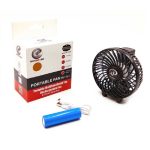 پنکه شارژي همراه کابل ميکرو و باتري ليتيومي XP F4444 - تصویر 3