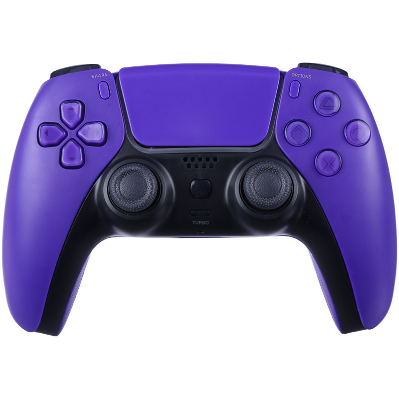 دسته بازي بي سيم طرح پلي استيشن فايو P4-Plus T29 PS4 / PC بنفش