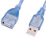 کابل کوتاه افزايش طول Gold Oscar USB 30cm شيلد دار - تصویر 2