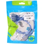 کابل کوتاه افزايش طول Royal USB 30cm - تصویر 4