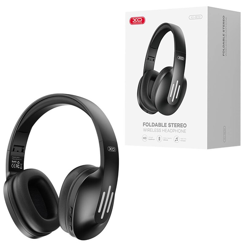 00000716 هدفون بلوتوثي XO BE39 مشکي - تصویر 1