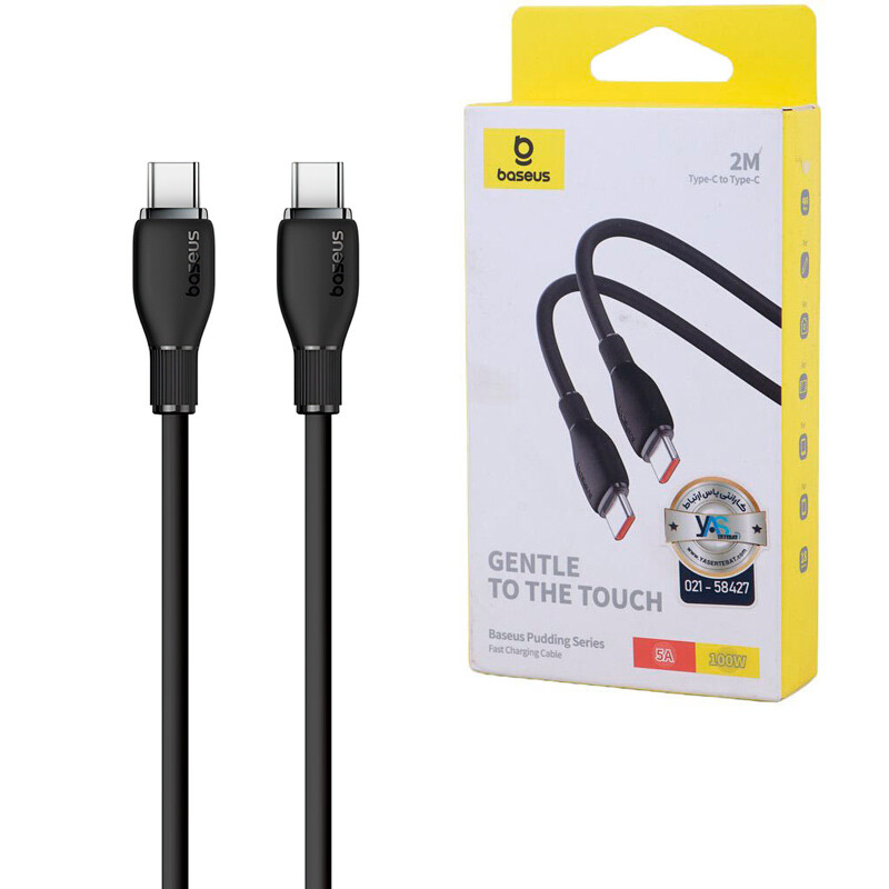 00000774 کابل دوسر TYPE-C BASEUS PUDDING SERIES P1035570 - تصویر 1